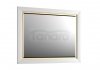 KROFAM - Lustro CHIC 100x80cm, biały satyna CH2 10095-0/43Z-W