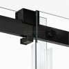 NEW TRENDY Kabina prysznicowa SOFTI BLACK X 1D kwadratowa L 100x100x200 szkło czyste 8mm Active Shield 2.0 EXK-5379