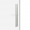 NEW TRENDY Kabina prysznicowa przyścienna drzwi przesuwne SOFTI 130x90x200 EXK-3945