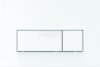 AQUAFORM - Przycisk uruchamiający OPTIMA RECTANGLE do sytemu podtynkowego WC biały połysk  AQ.501-30213