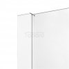 NEW TRENDY Kabina prysznicowa przesuwna PRIME WHITE 70x80x200 D-0394A/D-0397A