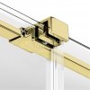 NEW TRENDY Kabina prysznicowa przesuwna SMART LIGHT GOLD 90x110x200 EXK-4270