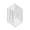 NEW TRENDY Kabina ścianka WALK-IN przesuwna SMART LIGHT GOLD 120X200 EXK-4297