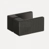 NEW TRENDY Kabina prysznicowa Avexa Black XR , podwójne drzwi 90x120x200 EXK-6918