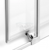 NEW TRENDY Kabina prysznicowa Prime 140x70, drzwi przesuwne, wejście od strony ściany  K-1212/K-1240