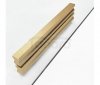 REA - Kabina Prysznicowa MONTANA Gold Brush / Złota Szczotkowana 140x100  /drzwi 140 + ścianka 100/
