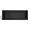 BALNEO WALL-BOX ONE Black Półka wnękowa ze stali nierdzewnej czarna 60x20x10 cm