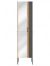 COMAD - Szafka MADERA GREY 803 wysoka 2=1D 45 cm - Dąb Artisan / Grafit  DSM-do samodzielnego montażu