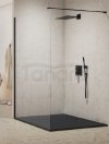 New Trendy - Kabina prysznicowa WALK-IN NEW MODUS BLACK 110x200 EXK-0060