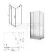 BESCO Kabina prysznicowa Viva Chrom 80x80x195 Lewa VKL-80-195-C