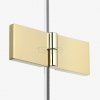 NEW TRENDY Drzwi wnękowe NESTA LIGHT GOLD 1D P 80x200 czyste 6mm Active Shield 2.0 D-0908A
