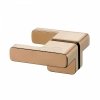 NEW TRENDY Drzwi wnękowe EVENTA COPPER SHINE PLUS 1D P 130x200 szkło czyste 8mm Active Shield 2.0 EXK-6365