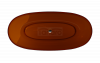 BESCO Wanna wolnostojąca Mexa Earth Rust 170x78 syfon chrom #WAM-170-ERC
