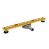 BALNEO Slim & Low ProLine Mirror Gold Odpływ liniowy 60 cm złoty lustrzany
