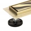 REA - Odpływ liniowy Rea Pure Neo Mirror Gold Pro / Złoty Lustrzany 800mm