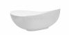 BESCO Wanna wolnostojąca Siya 160x92 + klik-klak chrom #WMD-160-S
