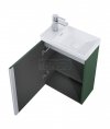ELITA Szafka z umywalką SET SPRING 45 1D 44.5 x 68 x 24.5 (cm) FOREST GREEN MATT PDW 168779/RE020450137010
