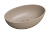 OMNIRES umywalka nablatowa, 50 x 32 cm  SHELL M+ dune beige mat (DB) SHELL500UNDB