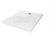 NEW TRENDY Brodzik prostokątny 110x80x3,5 konglomerat NEX biały B-0459