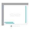 NEW TRENDY Kabina prysznicowa Smart, drzwi przesuwne 160x90x200 EXK-4051