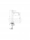 LAVITA Bateria umywalkowa wysoka Orion Brushed Copper