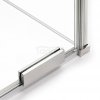 NEW TRENDY Kabina prysznicowa SMART 1D prostokątna przyścienna U 140x90x200 szkło czyste 8mm Active Shield 2.0  EXK-4083