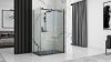 REA - Brodzik prysznicowy kamienny STONE BLACK 90 x 120