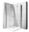REA - Kabina prysznicowa MODUŁ FOLD N2 prostokątna podwójne drzwi składane 80x120
