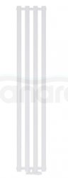 AQUAFORM - Grzejnik łazienkowy ASAMI pionowy 1800X512 742W / przył. dolne 50MM biały  GRŁ-G/A-1800X512-B