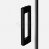 NEW TRENDY Drzwi wnękowe Prime Black 150x200, pojedyncze D-0326A/D-0327A 