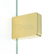 NEW TRENDY Parawan nawannowy Eventa Gold Shine 70x150, jednoelementowy, wspornik skośny EXK-4894