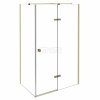 BESCO Kabina prysznicowa Pixa Gold 100x80 Lewa PPL-108-195G