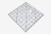 BESCO Brodzik kwadratowy Vexo Marble 80x80 VM-80-80-K
