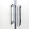 NEW TRENDY Kabina prostokątna drzwi przesuwne NEW PRAKTIC 80x90x195  K-0490