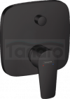 HANSGROHE - TALIS E bateria wannowa podtynkowa 1-uchwytowa czarny mat  71745670