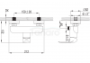 OMNIRES Bateria prysznicowa SACRAMENTO czarny mat SC2340BL