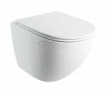 OMNIRES miska toaletowa wisząca SILENT POWER™ z deską wolnoopadającą, 54 x 37 cm OTTAWACSPMWBM