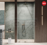 NEW TRENDY Drzwi wnękowe Smart Gunmetal Brushed, drzwi przesuwne 120x200 EXK-7817