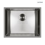 Oltens Stalvask zlewozmywak stalowy 1-komorowy 54x44 cm stal polerowana 71101100