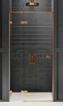 NEW TRENDY Drzwi prysznicowe AVEXA COPPER BRUSHED 80x200 EXK-3531