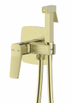 ARMATURA KRAKÓW KFA Bateria bidetowa podtynkowa MALAGA BRUSHED LIGHT GOLD 4529-512-31