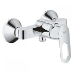 GROHE - BauLoop bateria prysznicowa ścienna 1-uchwytowa 2-otworowa mosiężna DN 15 chrom Longlife, StarLight chrom  23340000