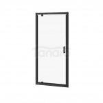 CERSANIT - Drzwi PIVOT kabiny prysznicowej ARTECO 90x190 czarne  S913-012