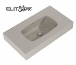 ELITA UMYWALKA DIMPLE 80 ŚCIENNA, MARMUR FUME MATT 168858/RE040800027020