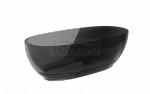 BESCO Wanna wolnostojąca Mexa Carbon Grey 170x78 maskownica biała #WAM-170-CGW