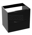 LAVITA Szafka wisząca Kolorado Black Glossy 600