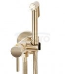 REA - Bateria Bidetowa LOOP Gold Brush/Złota Szczotkowana