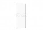 CERSANIT - Ścianka kabiny prysznicowej LARGA chrom 90x195 szkło transparentne  S932-132