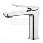 INVENA Bateria umywalkowa niska NERI CHROM z korkiem klik-klak  BU-01-001-L