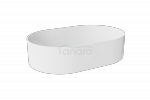 BESCO Umywalka nablatowa Lova Matt 34x53 #UMM-LB-N